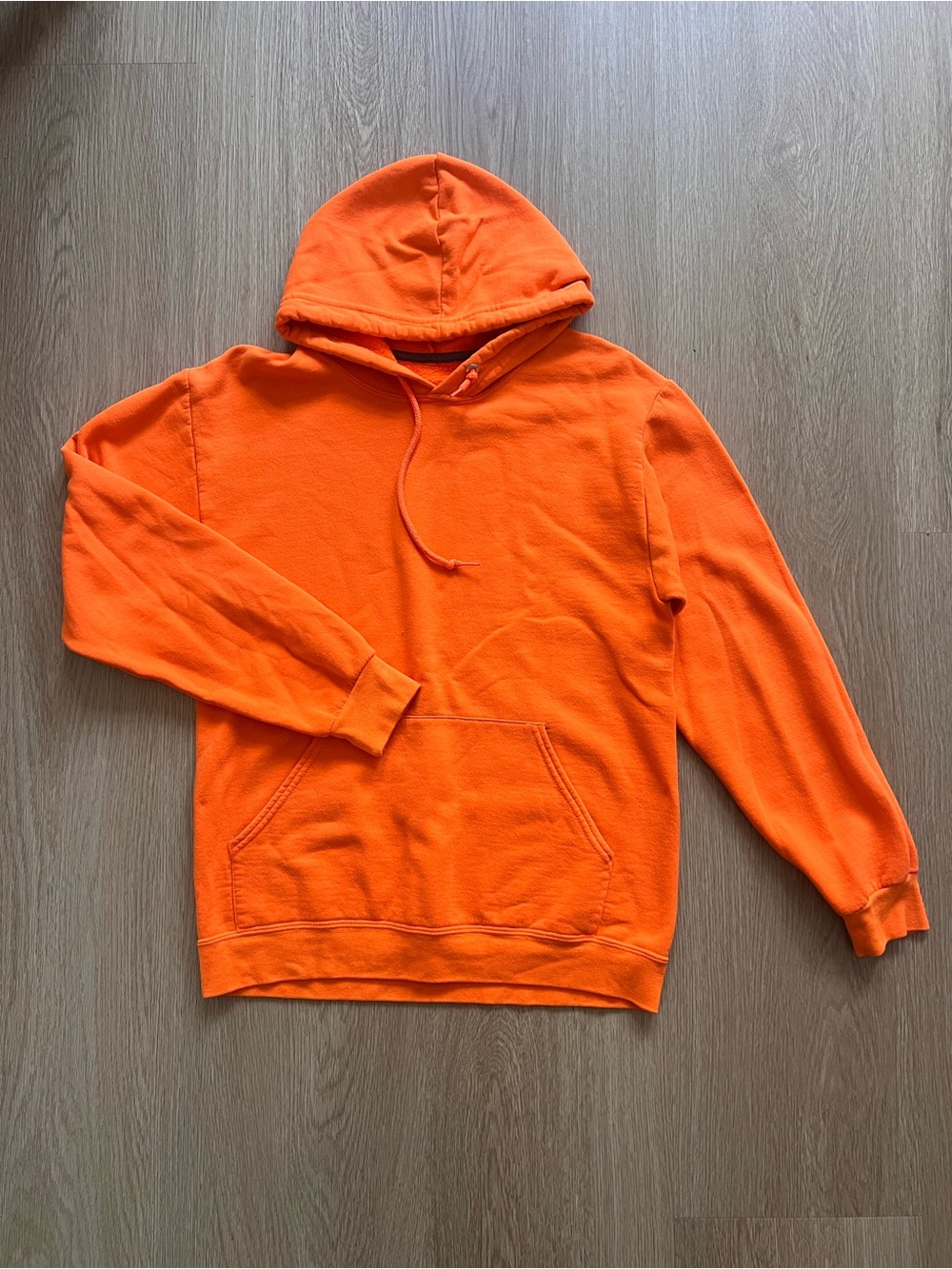Orange Fruit of the Loom Workwear Hoodie